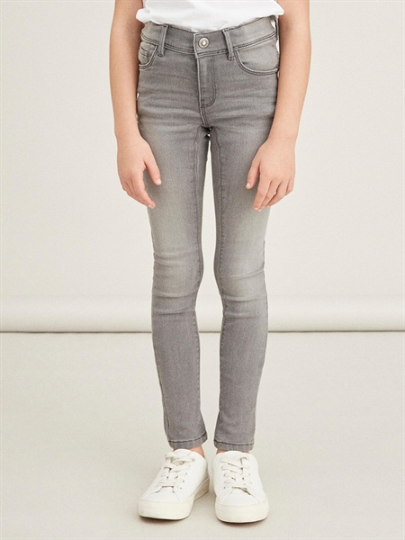 NAME IT Skinny Fit Jeans Polly Light Grey
